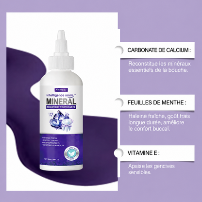 Dentifrice Minéral Réparateur – Blanchiment & Soin des Gencives
